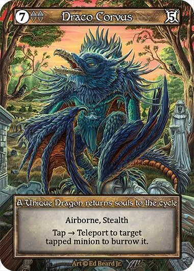 Draco Corvus (Foil) #p647349 – Dragonlord