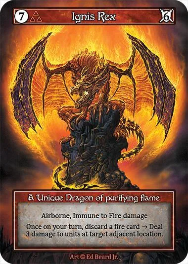 Ignis Rex (Foil) #p647356 – Dragonlord