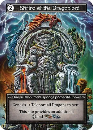 Shrine of the Dragonlord (Foil) #p647362 – Dragonlord