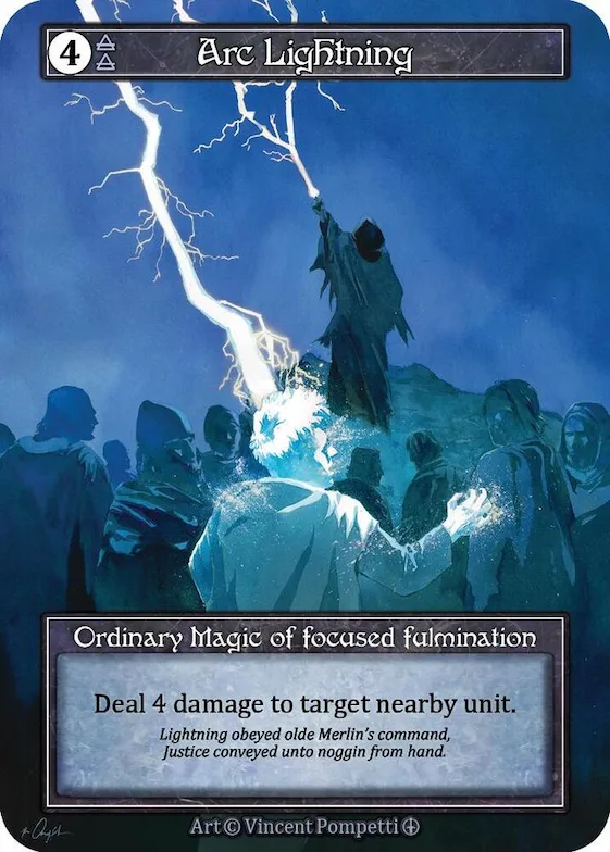 Arc Lightning (Foil) #p585140 – Arthurian Legends
