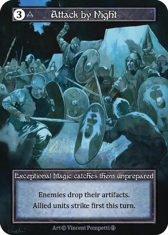 Attack by Night (Foil) #p585142 – Arthurian Legends