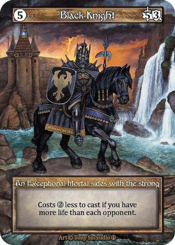 Black Knight (Foil) #p585156 – Arthurian Legends
