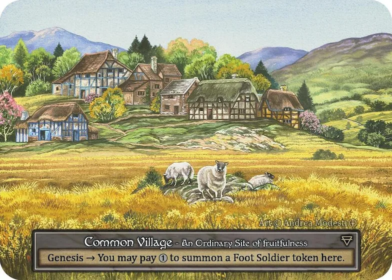 Common Village (Foil) #p585203 – Arthurian Legends