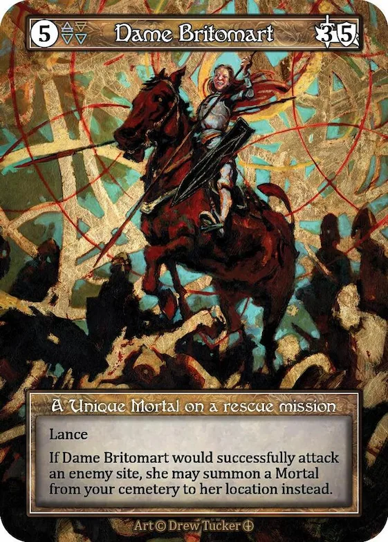 Dame Britomart (Foil) #p585209 – Arthurian Legends