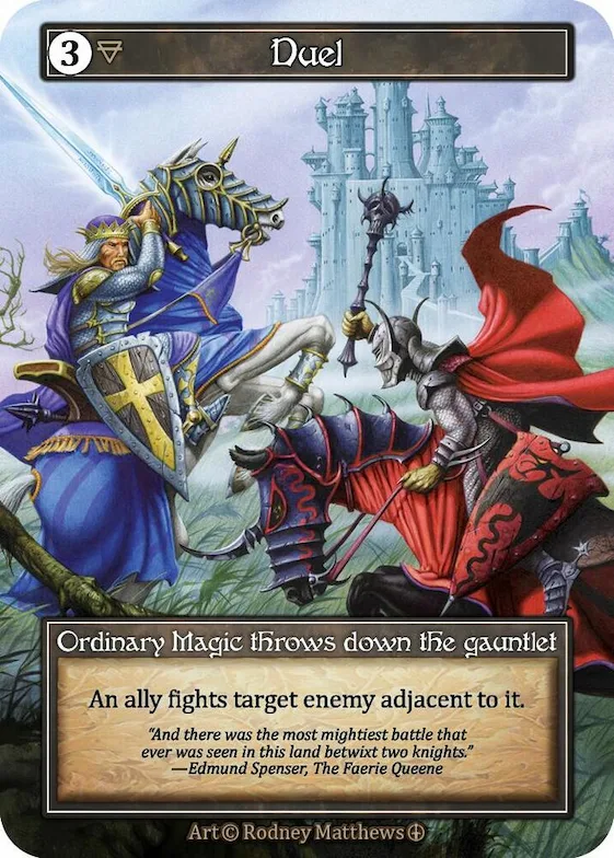 Duel (Foil) #p585219 – Arthurian Legends