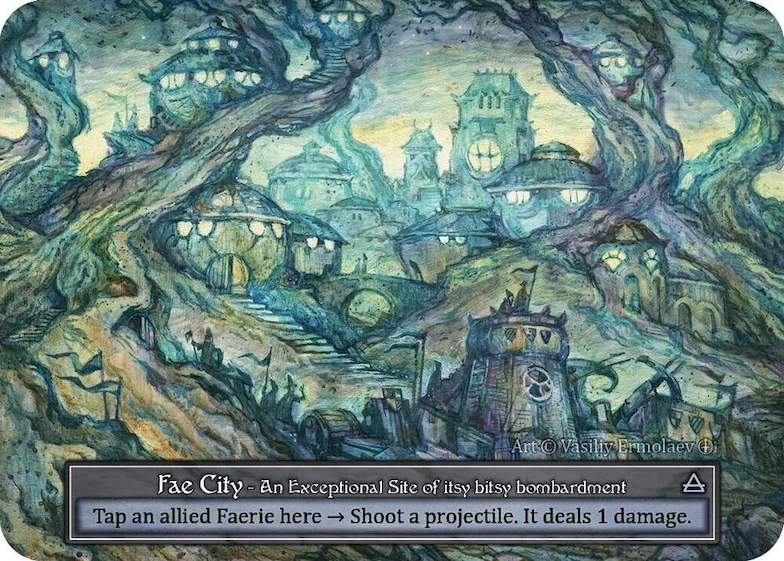Fae City (Foil) #p585223 – Arthurian Legends