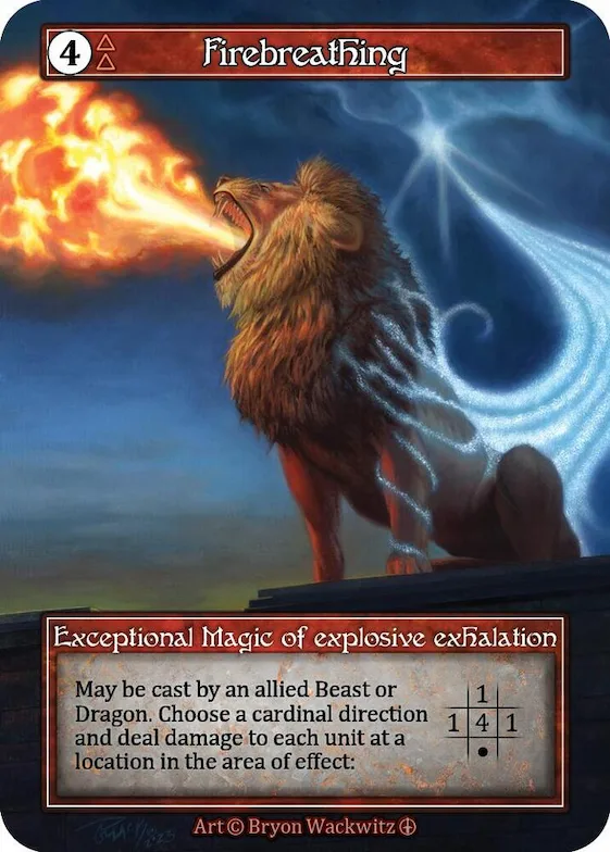 Firebreathing (Foil) #p585237 – Arthurian Legends