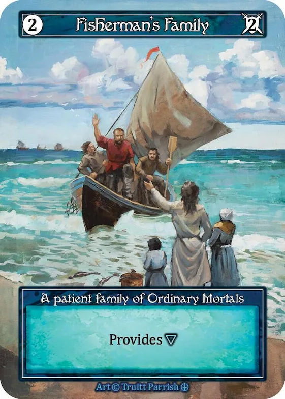Fisherman's Family (Foil) #p585239 – Arthurian Legends