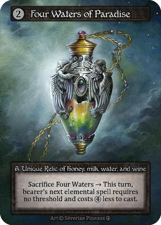 Four Waters of Paradise #p585245 – Arthurian Legends