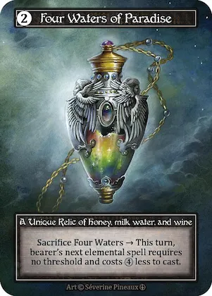 Four Waters of Paradise (Foil) #p585246 – Arthurian Legends