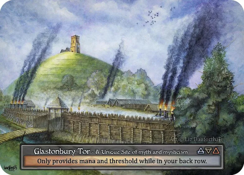Glastonbury Tor (Foil) #p585254 – Arthurian Legends