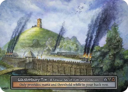Glastonbury Tor (Foil) #p585254 – Arthurian Legends