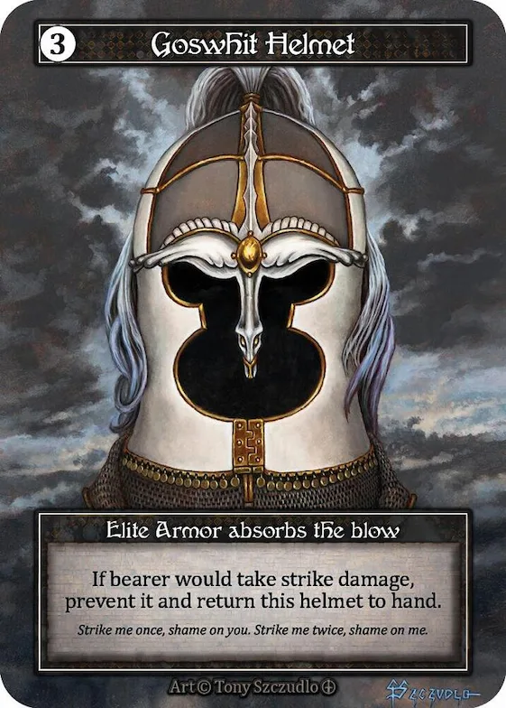 Goswhit Helmet (Foil) #p585258 – Arthurian Legends