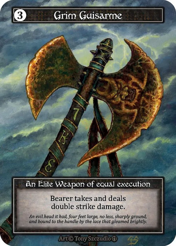 Grim Guisarme (Foil) #p585266 – Arthurian Legends