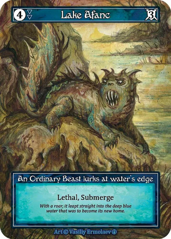 Lake Afanc (Foil) #p585314 – Arthurian Legends