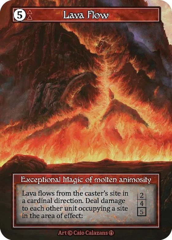 Lava Flow (Foil) #p585317 – Arthurian Legends