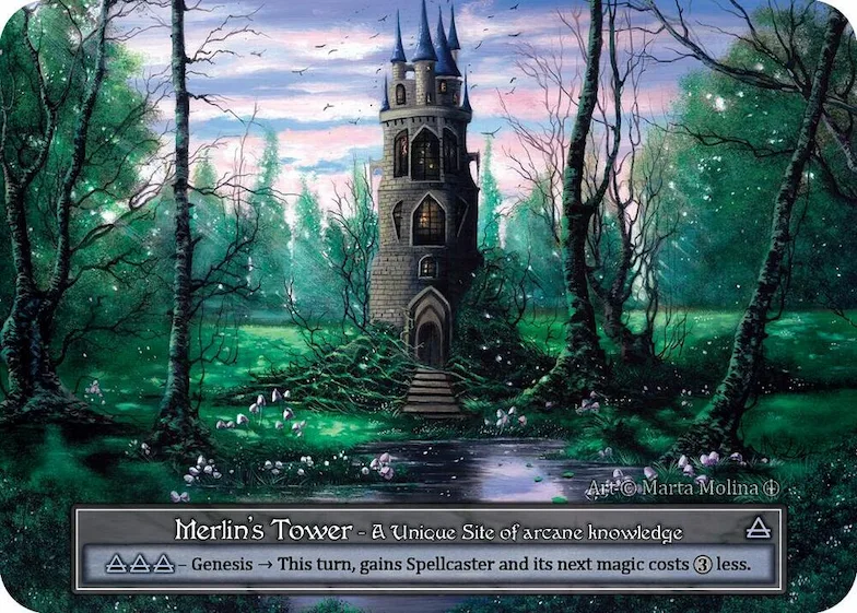 Merlin's Tower (Foil) #p585339 – Arthurian Legends