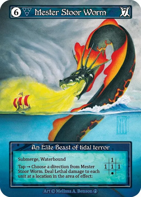 Mester Stoor Worm (Foil) #p585343 – Arthurian Legends