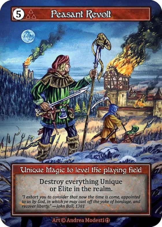 Peasant Revolt (Foil) #p585357 – Arthurian Legends