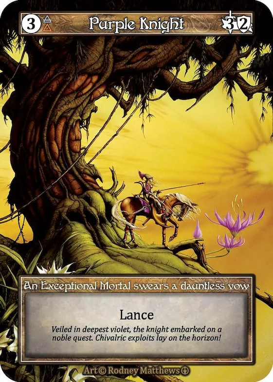 Purple Knight (Foil) #p585379 – Arthurian Legends
