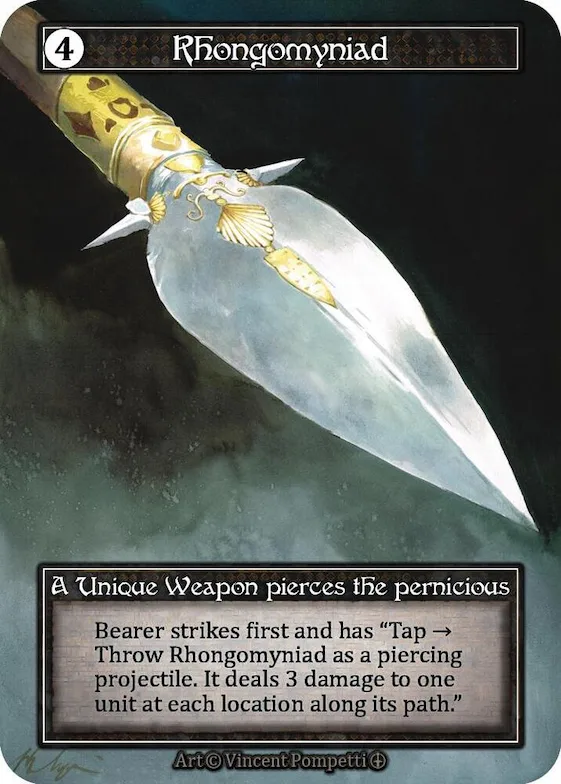 Rhongomyniad (Foil) #p585397 – Arthurian Legends