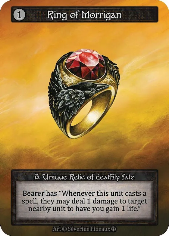 Ring of Morrigan #p585400 – Arthurian Legends