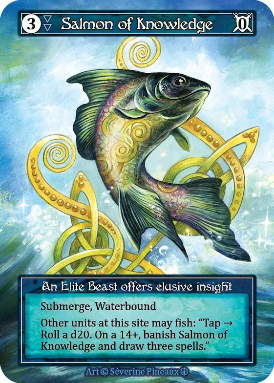 Salmon of Knowledge (Foil) #p585403 – Arthurian Legends