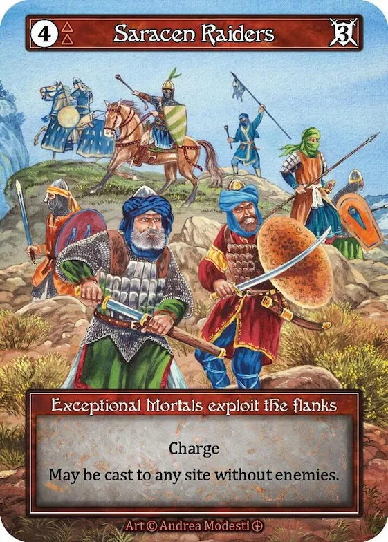 Saracen Raiders (Foil) #p585405 – Arthurian Legends