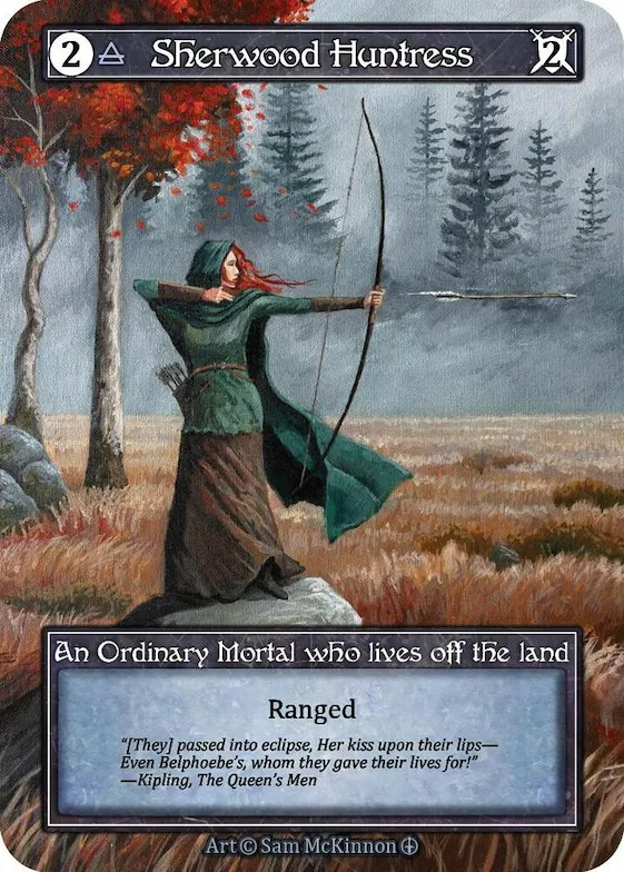 Sherwood Huntress (Foil) #p585419 – Arthurian Legends