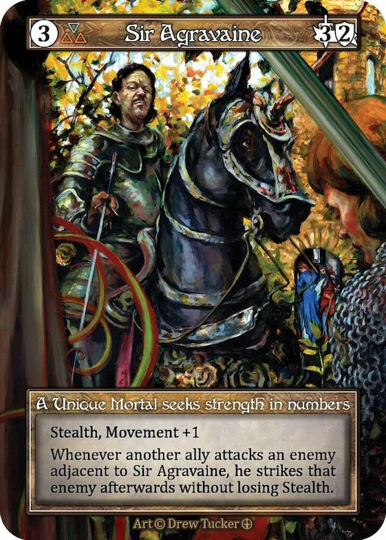 Sir Agravaine (Foil) #p585423 – Arthurian Legends