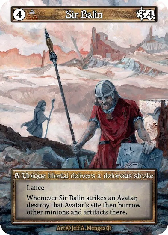 Sir Balin (Foil) #p585425 – Arthurian Legends