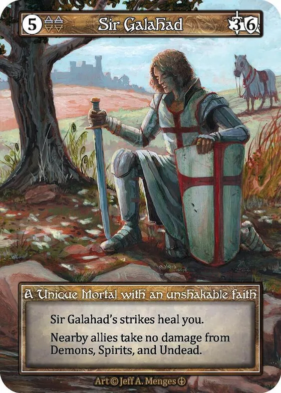 Sir Galahad (Foil) #p585433 – Arthurian Legends
