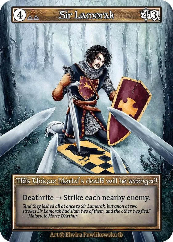 Sir Lamorak (Foil) #p585443 – Arthurian Legends