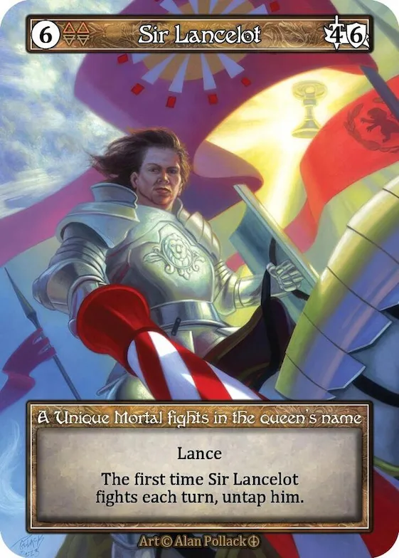Sir Lancelot (Foil) #p585445 – Arthurian Legends