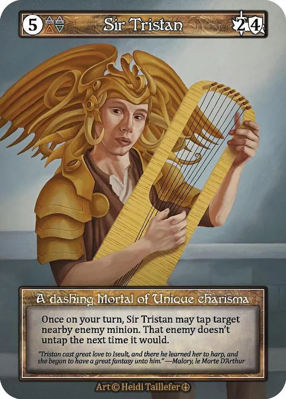Sir Tristan (Foil) #p585461 – Arthurian Legends