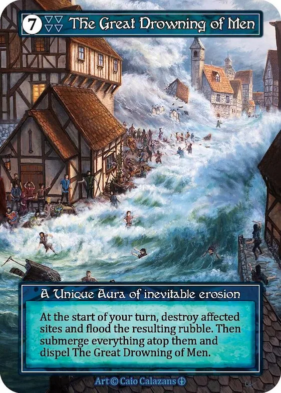 The Great Drowning of Men (Foil) #p585499 – Arthurian Legends