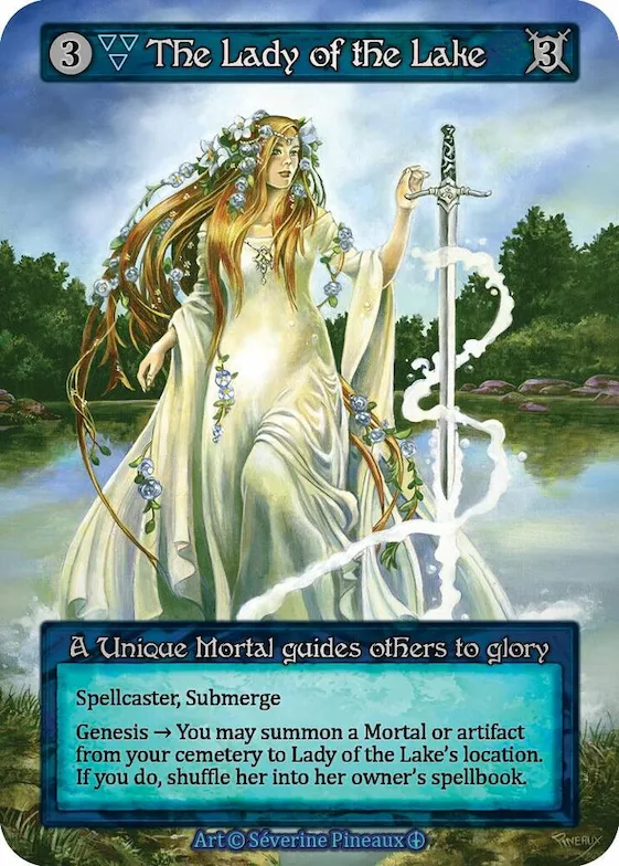 The Lady of the Lake #p585504 – Arthurian Legends