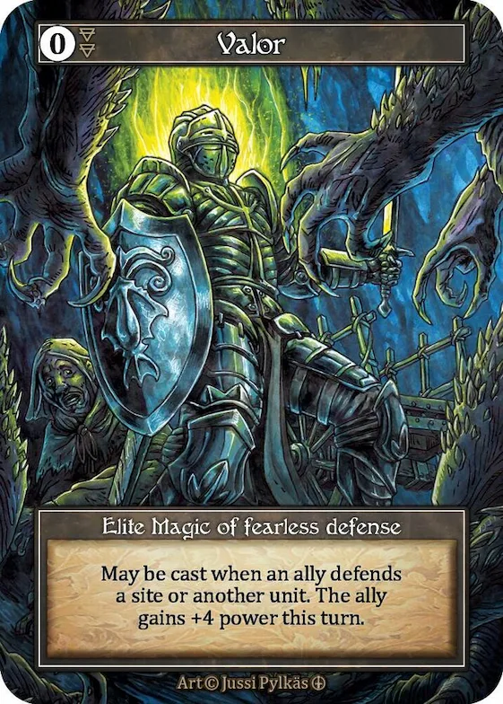 Valor (Foil) #p585535 – Arthurian Legends