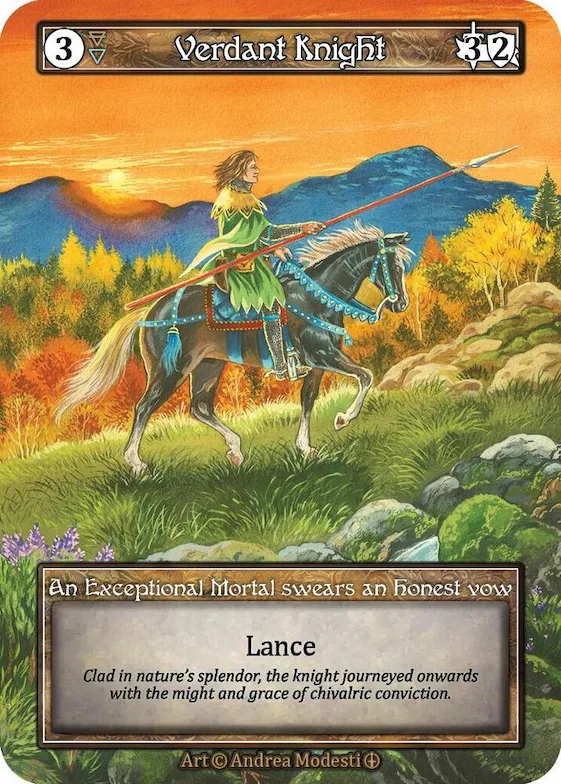 Verdant Knight (Foil) #p585543 – Arthurian Legends