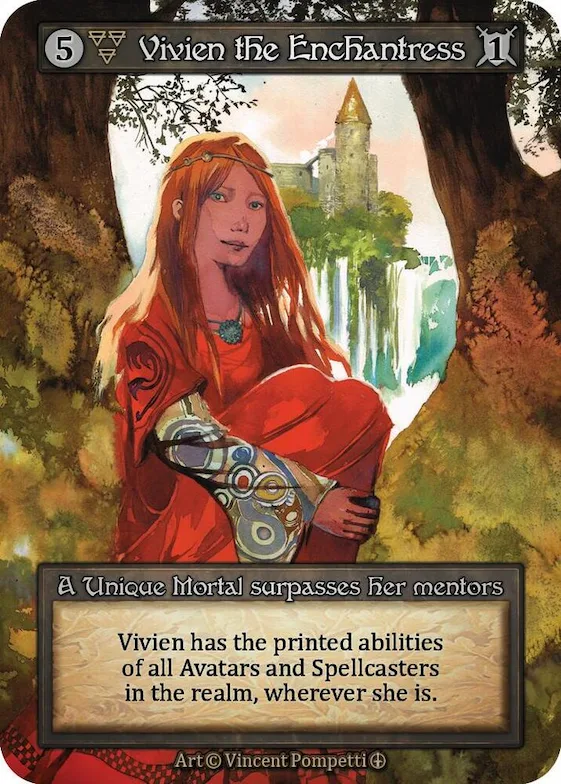 Vivien the Enchantress #p585546 – Arthurian Legends
