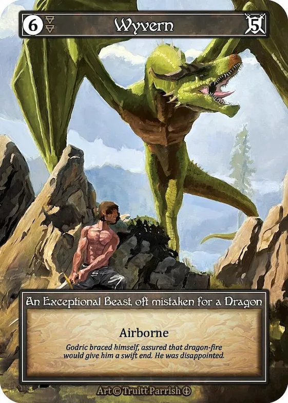 Wyvern (Foil) #p585571 – Arthurian Legends