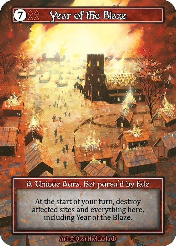 Year of the Blaze (Foil) #p585573 – Arthurian Legends
