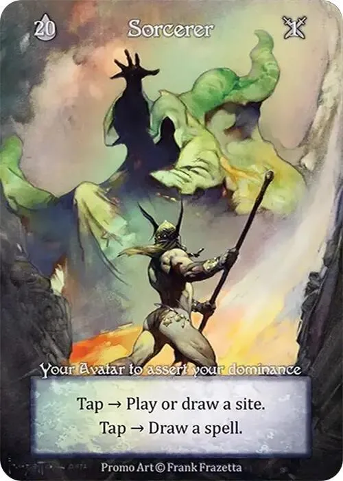 Sorcerer (Store Alternate Art Promo) (Foil) #p607962 – Arthurian Legends Promo