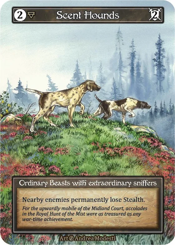 Scent Hounds (Foil) #p522742 – Beta