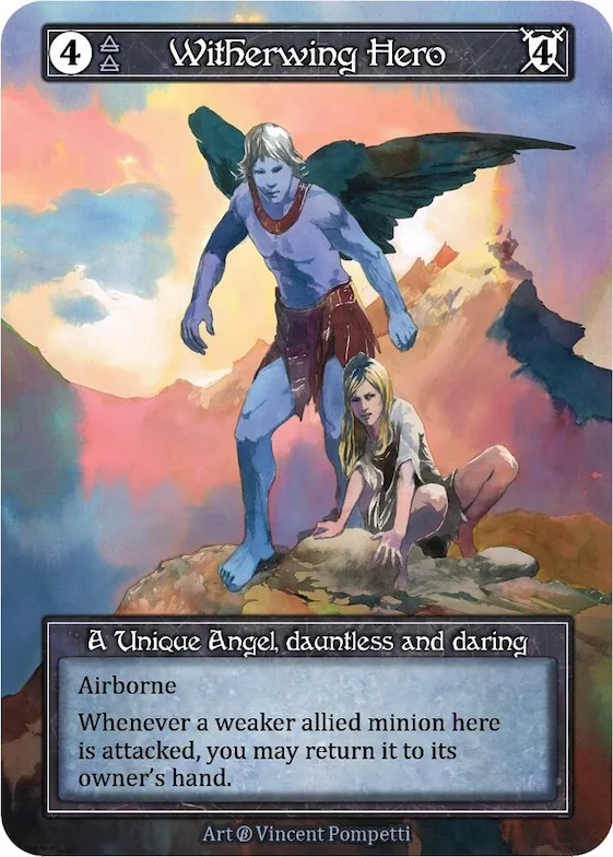 Witherwing Hero (Foil) #p522751 – Beta