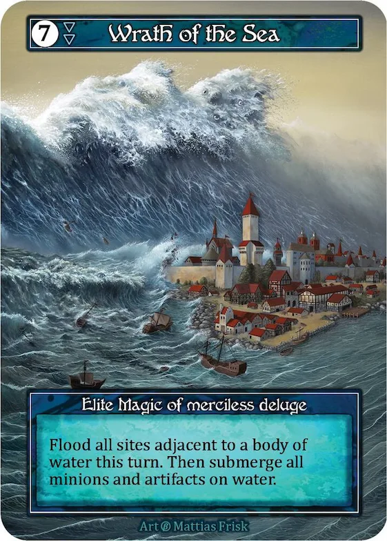 Wrath of the Sea (Foil) #p522755 – Beta
