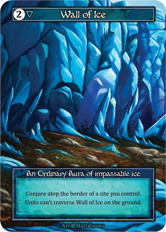 Wall of Ice (Foil) #p522789 – Beta