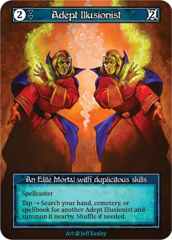Adept Illusionist (Foil) #p522811 – Beta