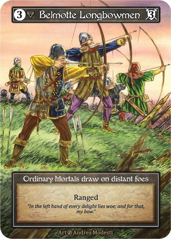 Belmotte Longbowmen (Foil) #p522839 – Beta