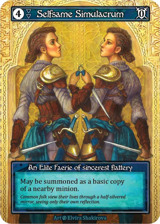 Selfsame Simulacrum (Foil) #p522852 – Beta